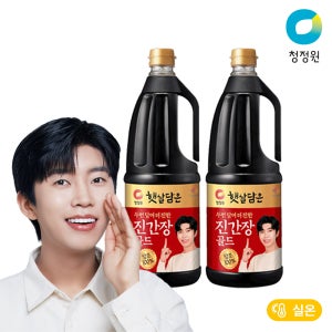 청정원 햇살담은 두번달인진간장 골드 1.7L, 2개