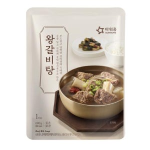 아워홈 왕갈비탕 600g, 12개