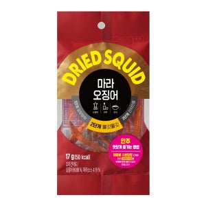 마라맛 오징어스낵 17g