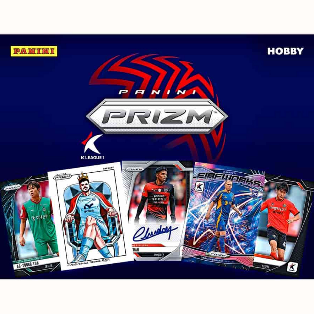 K리그 파니니축구카드 2025 PANINI 프리즘 미개봉 1팩 윤도영 린가드 친필싸인