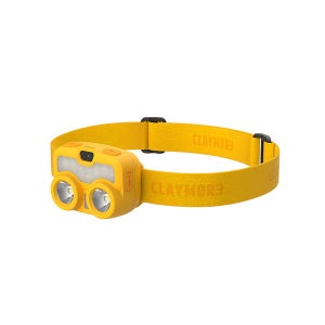 크레모아 헤디3 LED 헤드랜턴 아웃도어 조명 충전식 등산 백패킹 낚시 작업등 옐로우