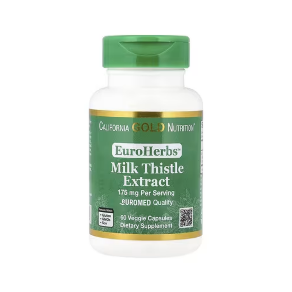 CGN EuroHerbs <b>밀크씨슬 추출물 175mg</b> 베지캡슐 60정
