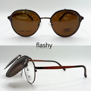 시저플립 플립온 원형 안경 선글라스 flashy 2004
