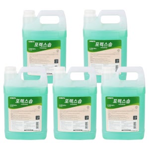 말표 포렉스솝 손세정제 리필 핸드크리너 핸드크린 화장실 물비누 3.75L, 5개