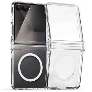 오리진 맥세이프 힌지보호 케이스 투명, 갤럭시Z 플립7