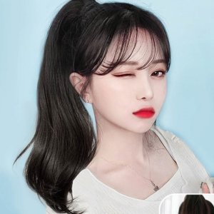 업스타일가발 포니테일가발 올림머리 뒷머리
