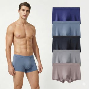 남자팬티 남성 사각 모달 드로즈 주니어 기능성 쿨 무봉제 심리스 5종세트