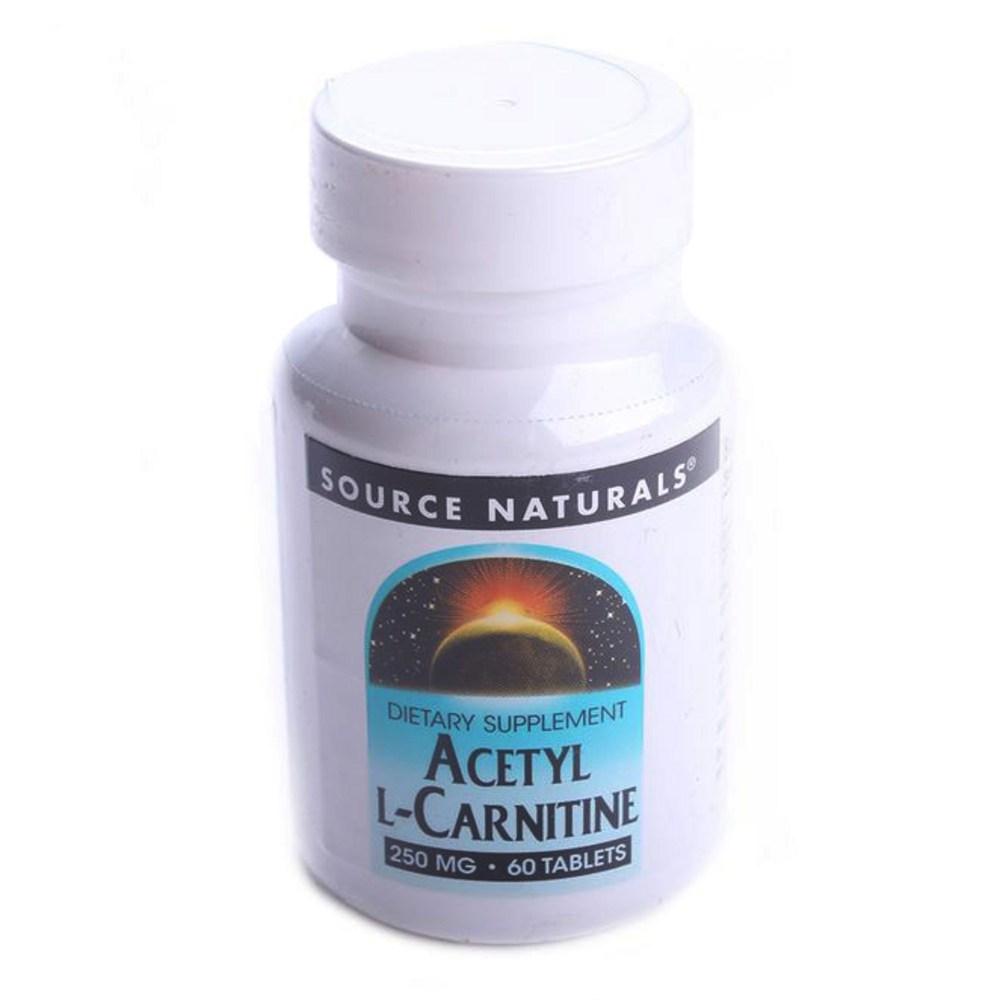 소스내추럴 <b>엘</b> <b>카르니틴</b> <b>아세틸</b> <b>250mg</b> 60정