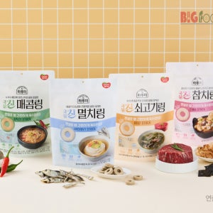 동원 하루미 국물의 신 80g 4종(멸치, 쇠고기, 참치, 매콤)