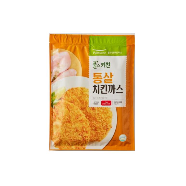 <b>풀무원</b>식품 통살 치킨<b>까스</b> 100g 간단요리 맛도리 자취 업소용 단체용 식당