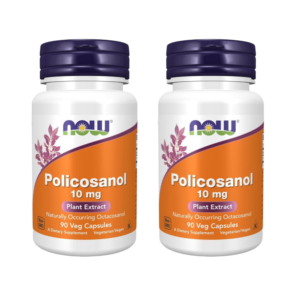 <b>나우푸드 폴리코사놀</b> 10mg 90캡슐, 2개