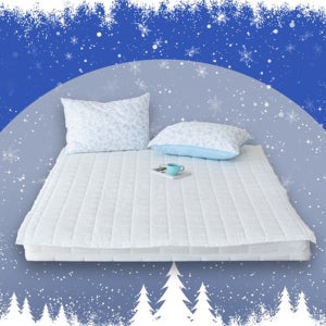 유니원단 국내생산 100% 듀라론 슈퍼쿨링 냉감패드 SS 화이트