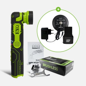 EXQ 타이니 포스마스터 폴리셔 베어툴 단품+충전기+배터리+백업패드
