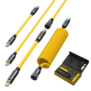 C타입 고속 충전 데이터 전송 케이블 최대 2.4 미터 길이 PD 3.1 노트북 태블릿 충전 4k 영상전송