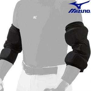 미즈노 심판용 암가드 심판보호대 팔꿈치보호대 11009 블랙