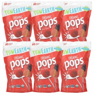 (아이허브) 얌얼스 6개X 막대사탕 여러 가지 맛 50개입 310g(10.9oz) 해외직구