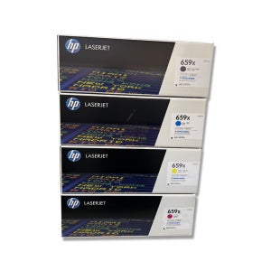 포인트 지급 HP 659X 정품토너 4색세트(W2010X+W2011X+W2012X+W2013X) M856dn/M856x/M776dn/M776zs용