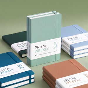 인디고 2026 프리즘 A5 위클리 다이어리 날짜형 25절 주간 2026년 스케줄러 직장인 업무 회사