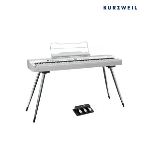 커즈와일 KaP1W+ST-C1 크롬스탠드 Ka-P1W 목재건반 디지털피아노 무선페달 포함