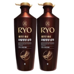 약산성 려 홍진단 홍삼 영양 샴푸 820ml 2개