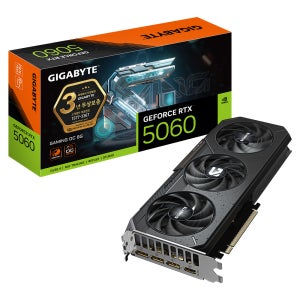 GIGABYTE RTX5060 GAMING OC D7 8GB NVIDIA 지포스그래픽카드 AI