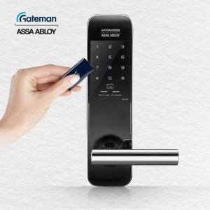 게이트맨 현관문 디지털 도어락 손잡이 도어락 전자 현관 번호키 설치 교체 WG200