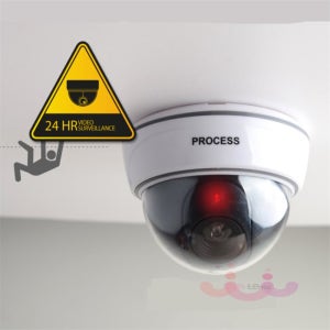 에버템즈 가짜CCTV 모형카메라 돔형 부착형 실외용 실내용 소형