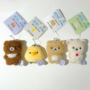 일본 정품 산엑스 리락쿠마 키링 키홀더 인형 열쇠고리 가방고리 백참