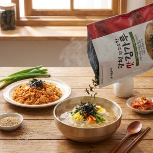 (푸른씨푸드) 광천 참고소한 맛 대용량 업소용 김가루 1kg