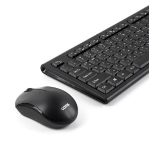 Coms 2.4GHz 무선 저소음 키보드 무소음 마우스 콤보 세트 SK177