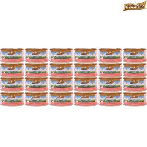 프린세스 엑설런스 고양 주식캔 습식사료 치킨튜나 앤 살몬, 70g, 24개