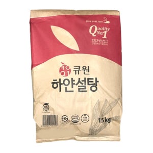큐원 하얀설탕 백설탕 15kg