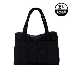 BAGGU 바쿠 여행용 클라우드 보스턴백 블랙