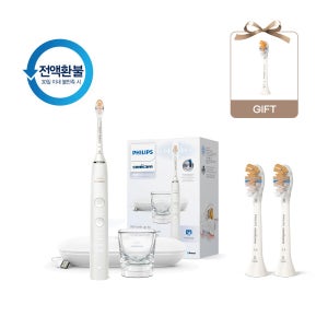 필립스 소닉케어 전동칫솔 올인원 세트 다이아몬드 클린 HX9914 화이트