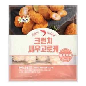[box] 굿프랜즈 크런치새우고로케 300g x 20봉 대용량 업소용 pc방 식당용 분식
