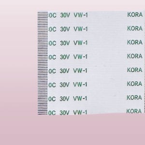 KORA FFC 케이블 40핀 300mm 0.5피치 같방향접점 30V 80C