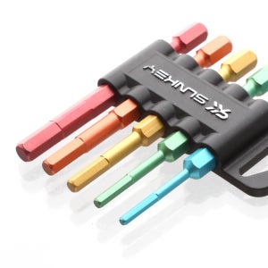 대만 육각비트 임팩드릴비트 세트 전동드라이버 드릴날 컬러 5P