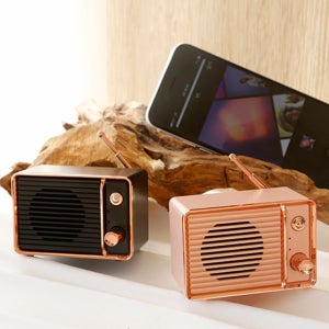 ON 블루투스 스피커 클레식 디자인 풍부한사운드 파워풀한 감성캠핑 음질좋은 기분되는