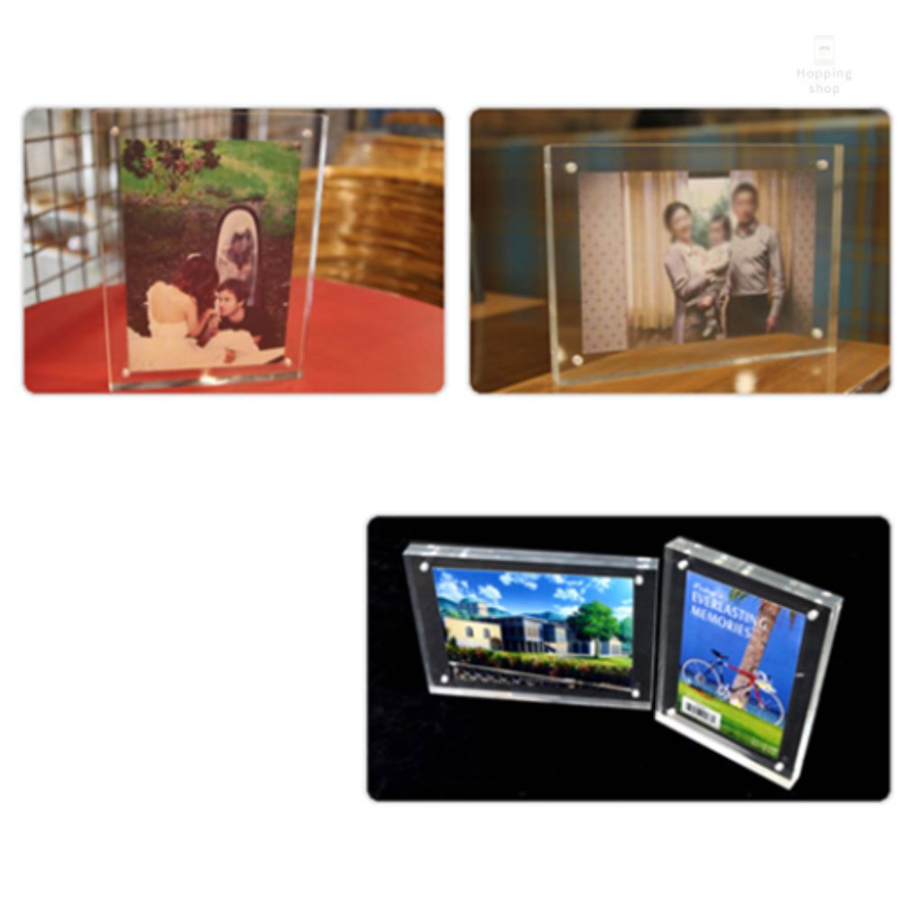 호핑마켓 아크릴 자석액자 결혼사진아크릴액자 피앙세포토