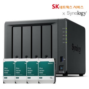시놀로지 NAS DS425+ 64TB (16TBx4) 2.5GbE 공유서버 초기설치지원