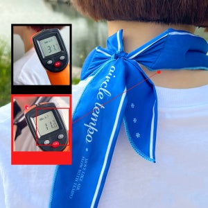 1+1 아이스 쿨 냉감 스카프 여름 냉각 목도리 넥쿨러