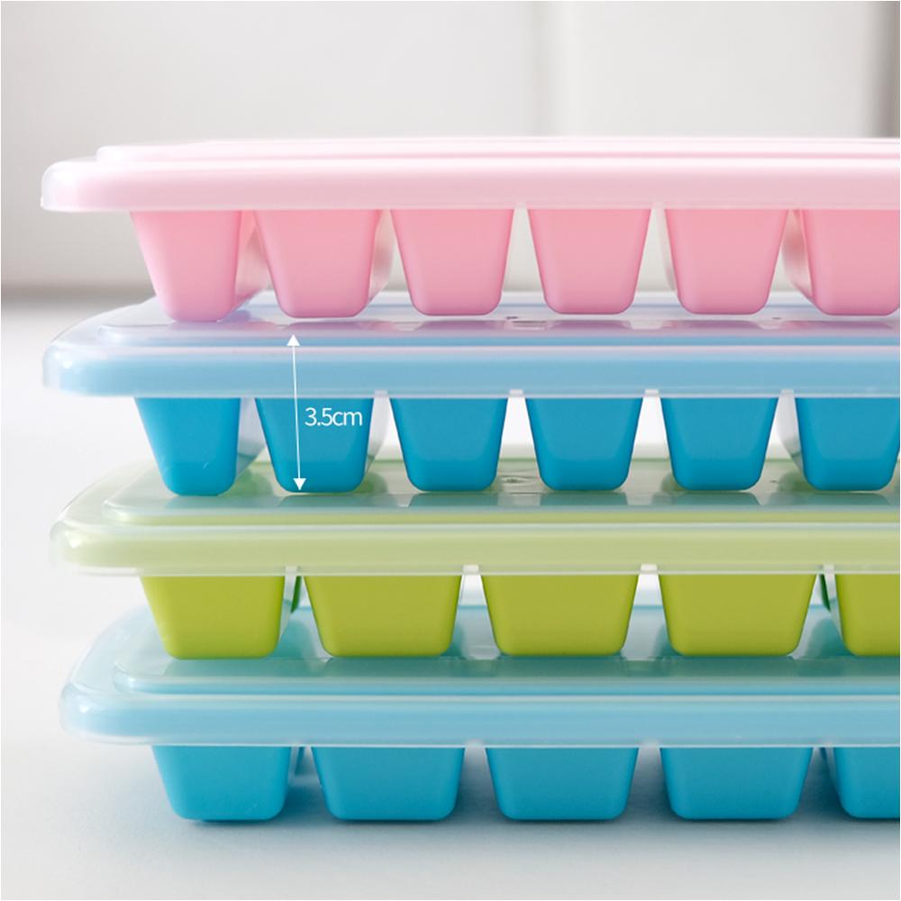 국산 뚜껑 사각 얼음틀 트레이 아이스크림 만들기 양념틀 아이스커피 홈카페