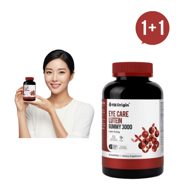 1+1 [엔젯오리진] 엔젯오리진 눈건강 <b>아이케어 루테인 구미 3000</b>