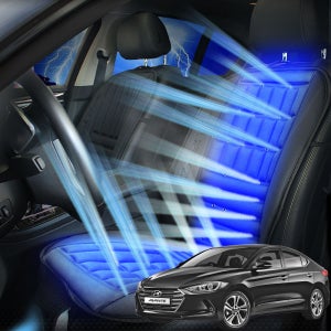 지엠지모터스 아반떼AD 통풍시트 자동차 시트커버 쿨링 바람 쿨썸 여름