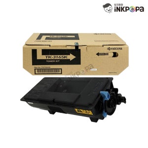 교세라 TK-3165K 정품토너 검정 레이저젯 Ecosys P3045dng M3145dn