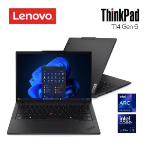 레노버 ThinkPad T14 Gen6 ARL Ultra5-225H RAM16GB SSD512GB FreeDos (21QCS01J00)