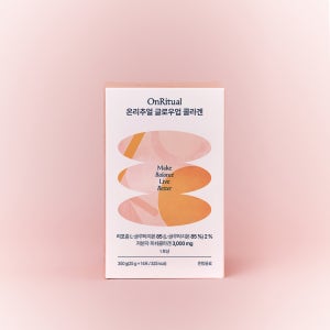 온리추얼 글로우업 저분자 피쉬 액상 글루타치온 콜라겐 14포, 1개