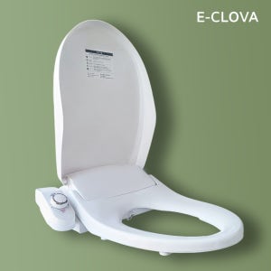 이크로바 기계식비데 무전원 냉수전용 시트일체형 수동비데 HB-5023 2노즐