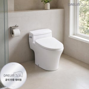 대림바스 CC214 원피스 치마형양변기 / 도기만,부속옵션