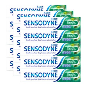 센소다인 오리지널 플러스 치약 100g, 15개